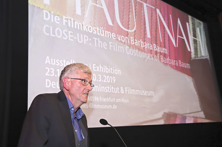 Ausstellungseröffnung 'Hautnah - Die Filmkostüme von Barbara Baum' in Frankfurt