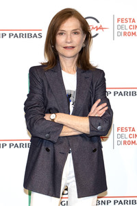 Photocall mit Isabell Huppert, Filmfestival von Rom 2018