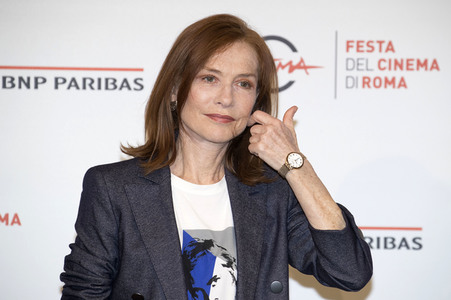 Photocall mit Isabell Huppert, Filmfestival von Rom 2018