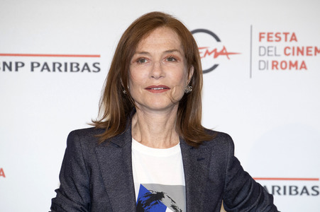 Photocall mit Isabell Huppert, Filmfestival von Rom 2018