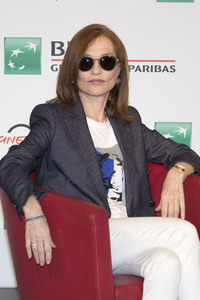 Photocall mit Isabell Huppert, Filmfestival von Rom 2018