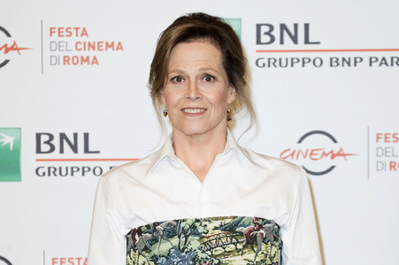 Photocall mit Sigourney Weaver, Filmfestival von Rom 2018
