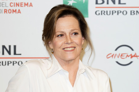 Photocall mit Sigourney Weaver, Filmfestival von Rom 2018