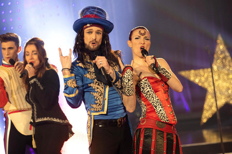 TV-Show 'Die große Silvester-Schlagerparty' in Leipzig