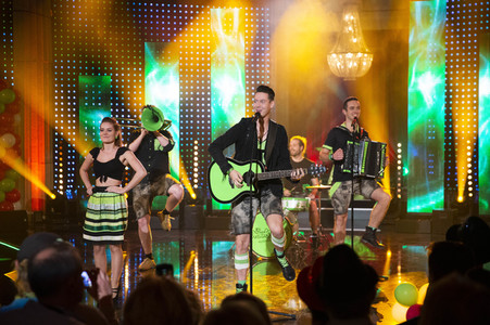TV-Show 'Die große Silvester-Schlagerparty' in Leipzig