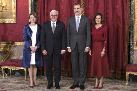 Essen zu Ehren des deutschen Bundespräsidenten in Madrid