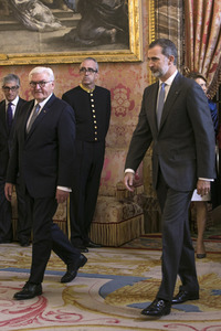 Essen zu Ehren des deutschen Bundespräsidenten in Madrid