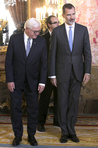 Essen zu Ehren des deutschen Bundespräsidenten in Madrid