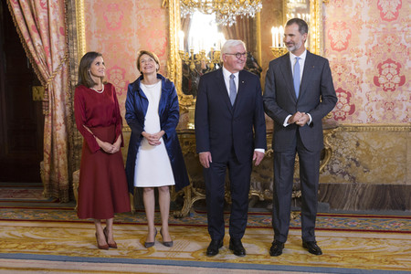 Essen zu Ehren des deutschen Bundespräsidenten in Madrid