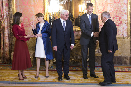 Essen zu Ehren des deutschen Bundespräsidenten in Madrid
