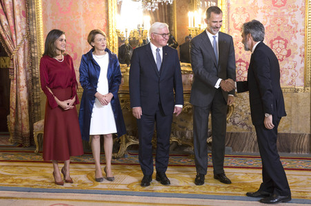 Essen zu Ehren des deutschen Bundespräsidenten in Madrid