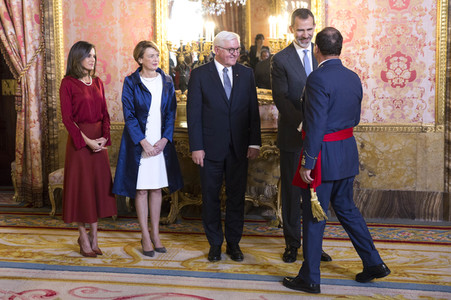 Essen zu Ehren des deutschen Bundespräsidenten in Madrid