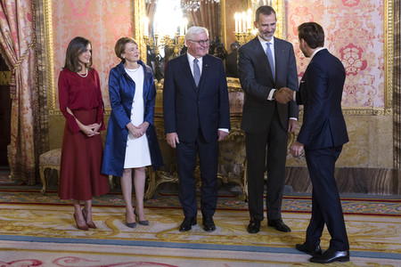Essen zu Ehren des deutschen Bundespräsidenten in Madrid