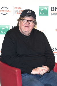 Photocall mit Michal Moore, Filmfestival von Rom 2018