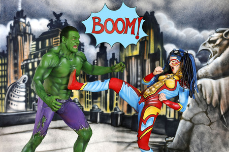 'FARBKÖRPER: Bodypainting-Facetten' Kalender 2019