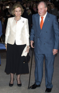 80. Geburtstag von Sofia von Spanien in Madrid