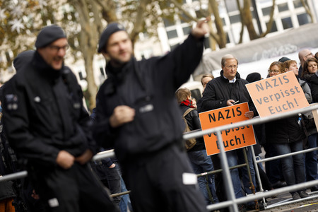 Kundgebung 'Für den Frieden in Europa' in Köln