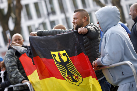 Kundgebung 'Für den Frieden in Europa' in Köln