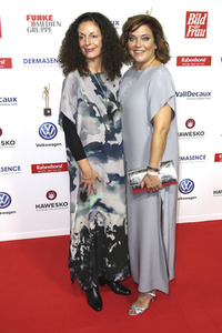 Goldene Bild der Frau 2018 in Hamburg