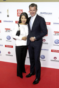 Goldene Bild der Frau 2018 in Hamburg