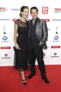 Goldene Bild der Frau 2018 in Hamburg