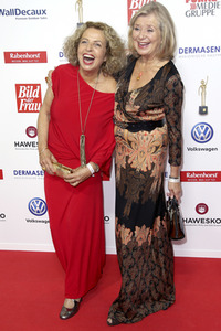 Goldene Bild der Frau 2018 in Hamburg