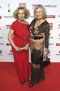 Goldene Bild der Frau 2018 in Hamburg