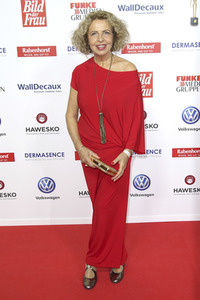 Goldene Bild der Frau 2018 in Hamburg