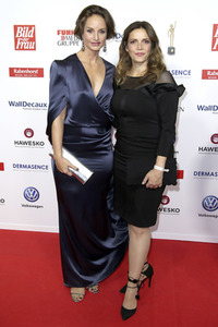 Goldene Bild der Frau 2018 in Hamburg