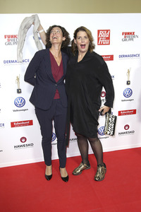 Goldene Bild der Frau 2018 in Hamburg