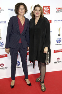 Goldene Bild der Frau 2018 in Hamburg