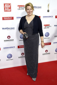Goldene Bild der Frau 2018 in Hamburg
