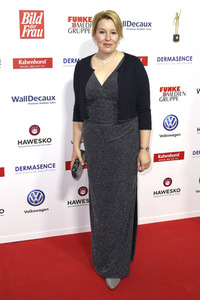 Goldene Bild der Frau 2018 in Hamburg