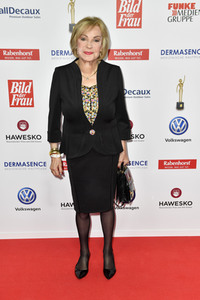 Goldene Bild der Frau 2018 in Hamburg