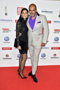 Goldene Bild der Frau 2018 in Hamburg