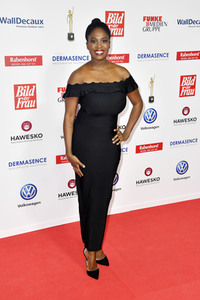 Goldene Bild der Frau 2018 in Hamburg