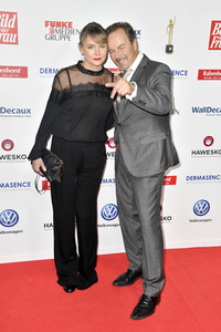 Goldene Bild der Frau 2018 in Hamburg
