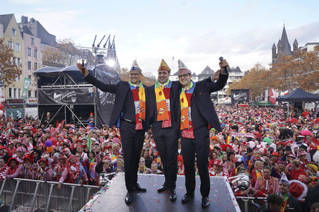 Karnevalsauftakt 2018 in Köln
