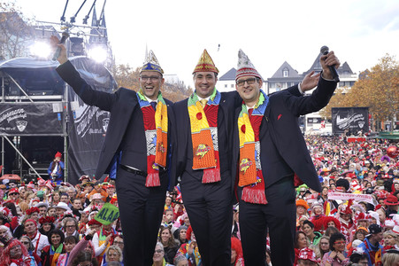 Karnevalsauftakt 2018 in Köln
