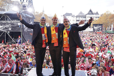 Karnevalsauftakt 2018 in Köln