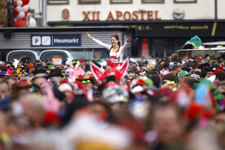 Karnevalsauftakt 2018 in Köln
