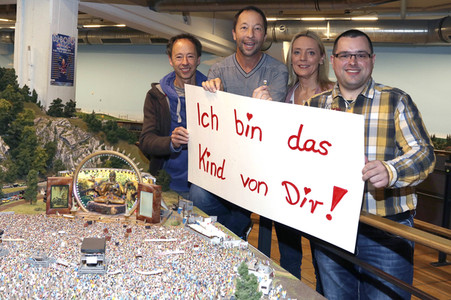 DJ Bobo besucht das Miniatur Wunderland in Hamburg