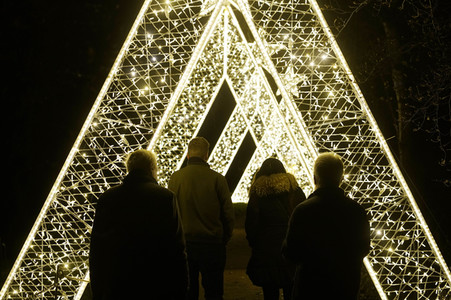 Eröffnung des Christmas Garden 2018 in Berlin