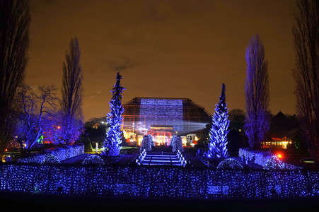 Eröffnung des Christmas Garden 2018 in Berlin