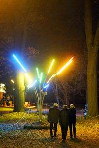 Eröffnung des Christmas Garden 2018 in Berlin