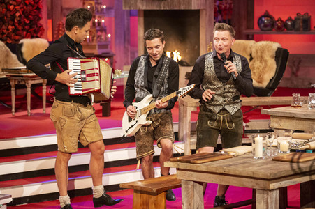 TV-Show 'Die Große Show der Weihnachtslieder' in Suhl