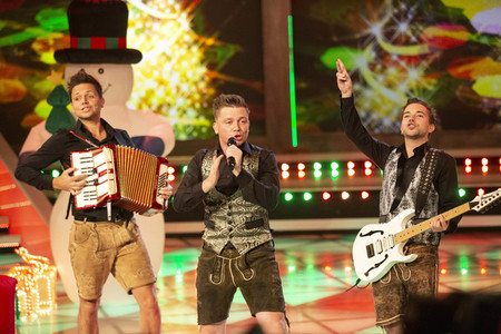 TV-Show 'Die Große Show der Weihnachtslieder' in Suhl