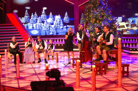 TV-Show 'Die Große Show der Weihnachtslieder' in Suhl
