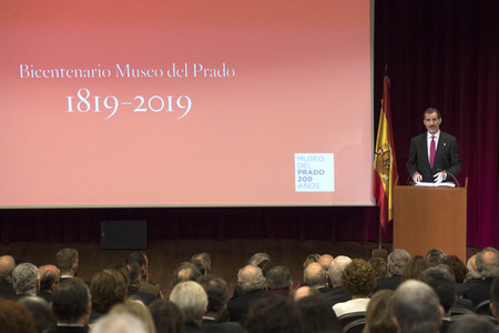 Ausstellungseröffnung 'Museo del Prado 1819-2019 - Un lugar de memoria' in Madrid