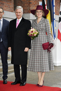 König Philippe und Königin Mathilde von Belgien zu Besuch in Berlin